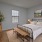 Large bedroom with plush carpet